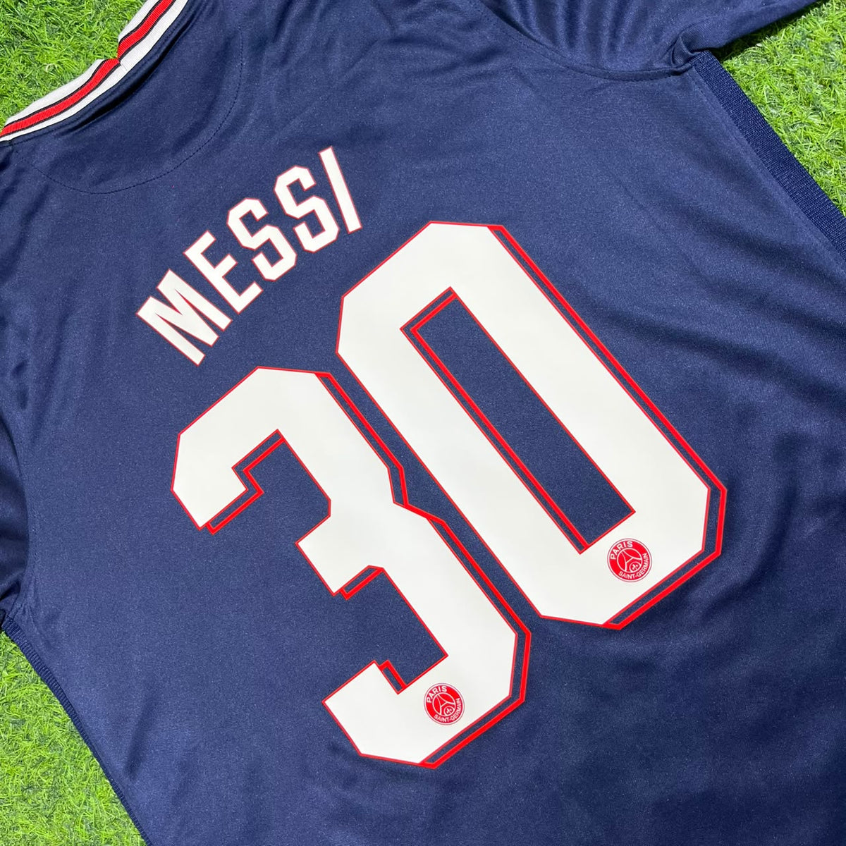 Lionel Messi #30 PSG 2021/2022 Season Home Blue  Football Jersey Trikot Maillot