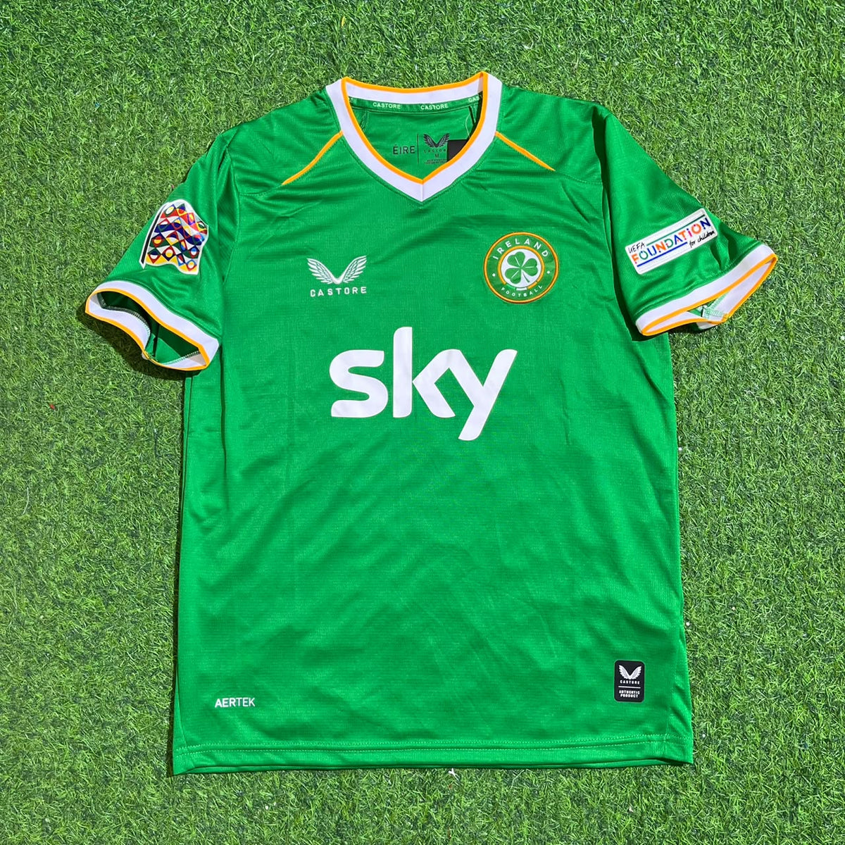 Troy Parrott Ireland Eire Green New Season National Team Football Jersey Collection