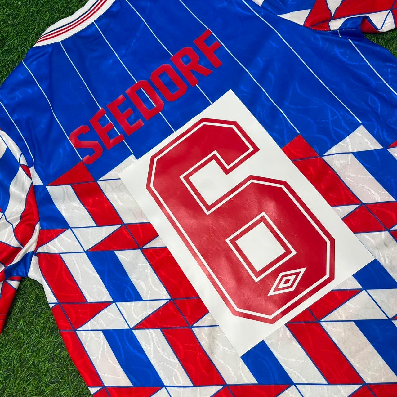 Clarence Seedorf Ajax Retro Legend Football Jersey Collection