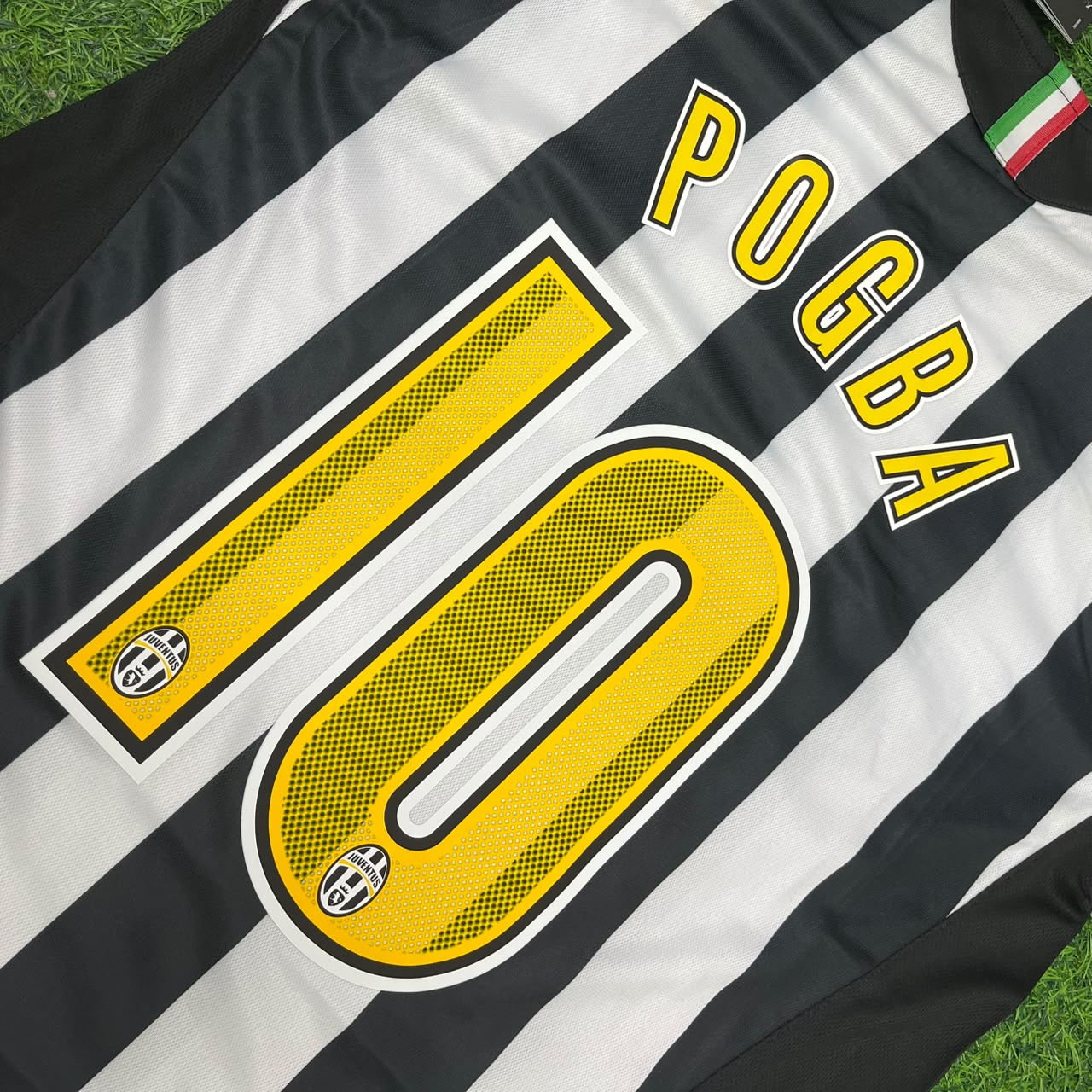Paul Pogba Juventus Retro Football Jersey Kit