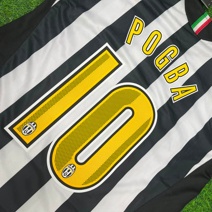 Paul Pogba Juventus Retro Football Jersey Kit