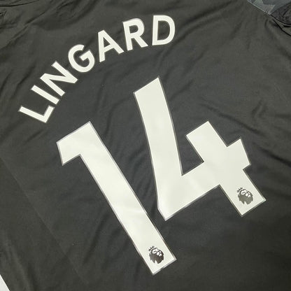 Jesse Lingard Manchester United 2017-2018 Black Retro Football Jersey Kit