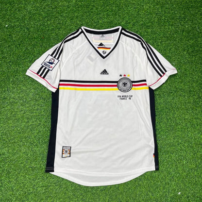 Germany World Cup 1998 Uwe Seeler Deutschland Retro Fußballtrikot