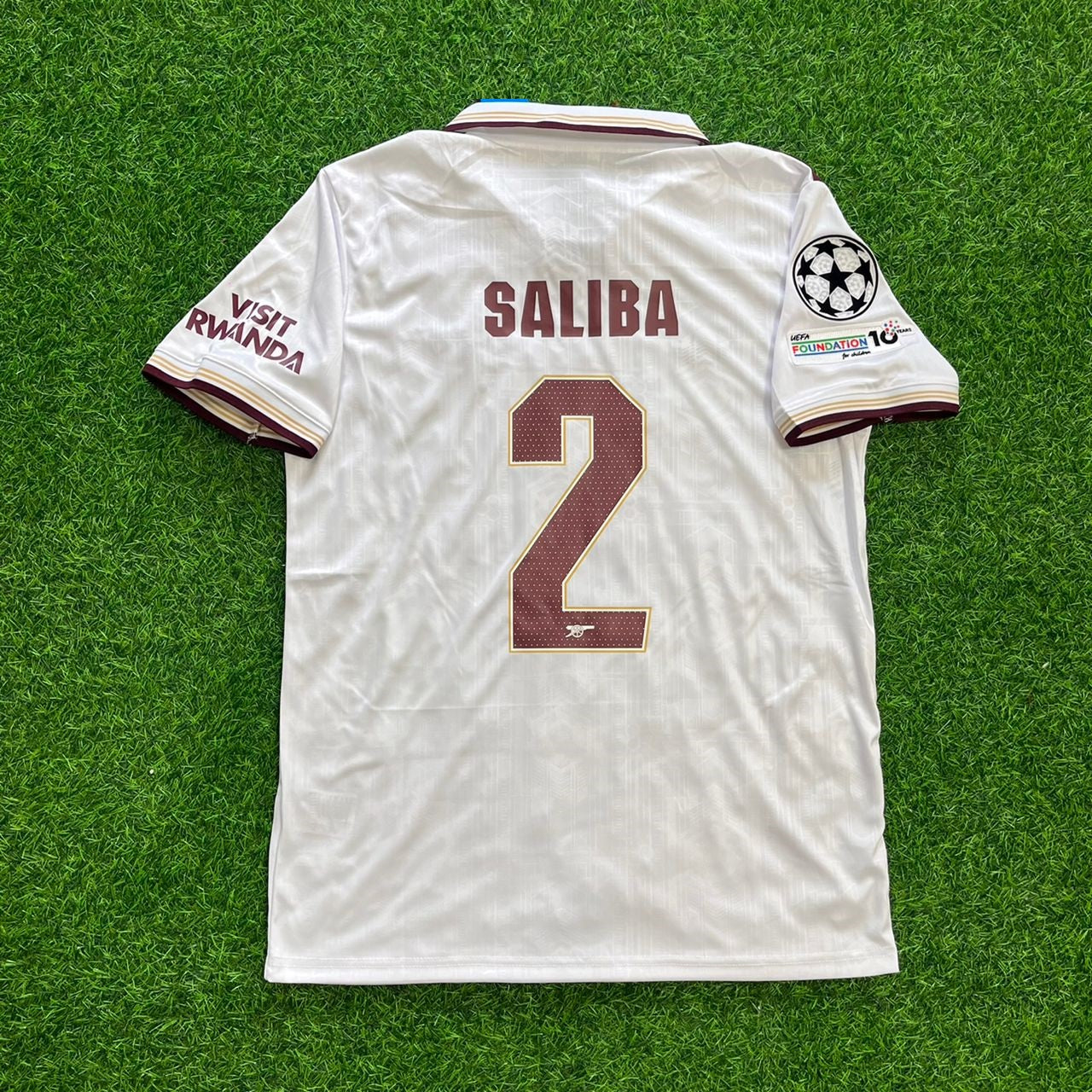 William Saliba Arsenal Away 2026 Football Jersey Kit