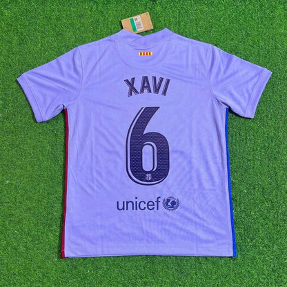 Xavi Hernandez #6 Barcelona 2021 22 Season Retro Football Jersey