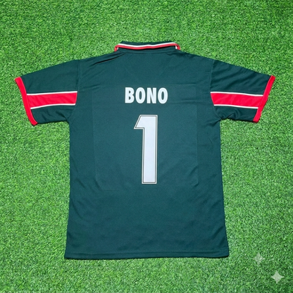 Yassine Bounou Morocco Goalkeeper Home Retro Football Jersey Kit