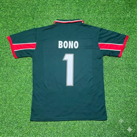 Yassine Bounou Morocco Goalkeeper Home Retro Football Jersey Kit