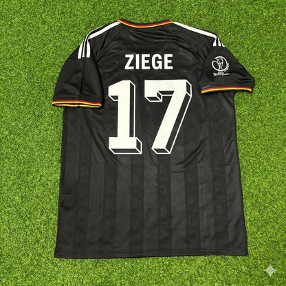 Germany World Cup 2002 Christian Ziege Black Special Retro Football Jersey