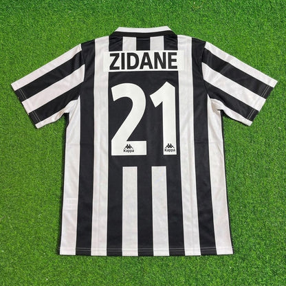 Zinedine Zidane Juventus 1996 1997 Retro Football Jersey Paradise Edition