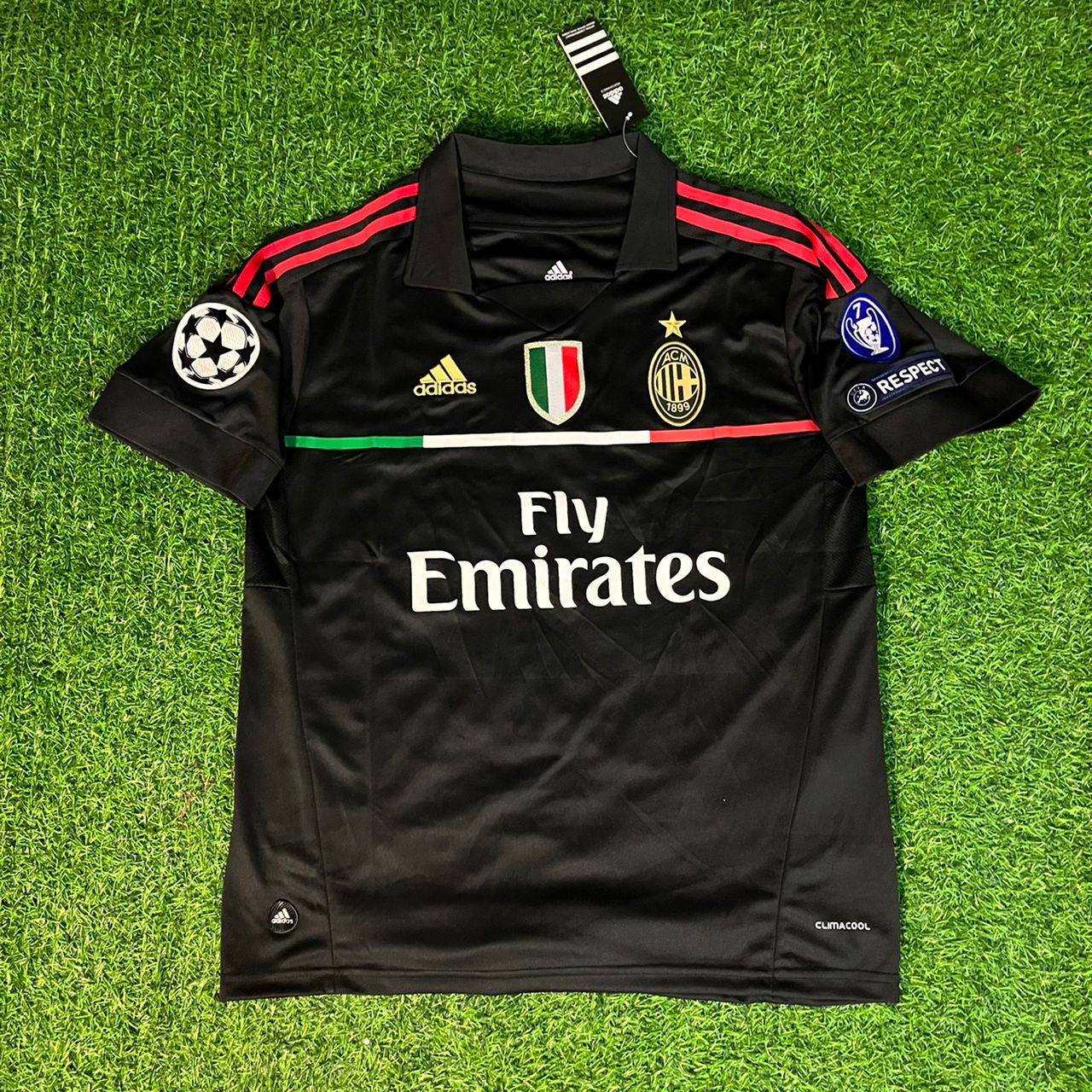 Alessandro Nesta 13 - Milan Third Kit 2011/12 Retro Football Jersey Kit