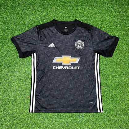 Zlatan Ibrahimovic Manchester United 2017-2018 Black Retro Football Jersey Kit