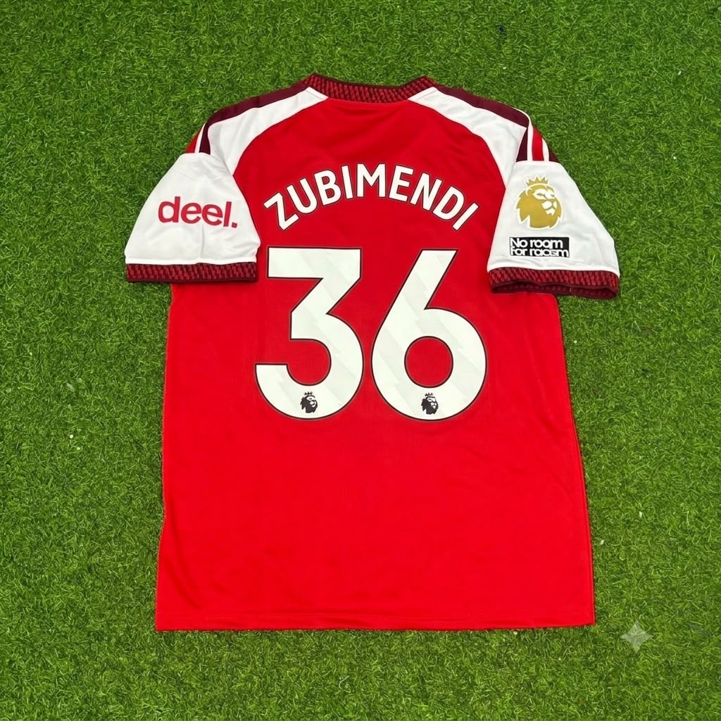 Martín Zubimendi Arsenal Home 2027 Football Jersey Kit Soccer