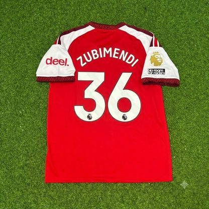 Martín Zubimendi Arsenal Home 2027 Football Jersey Kit Soccer