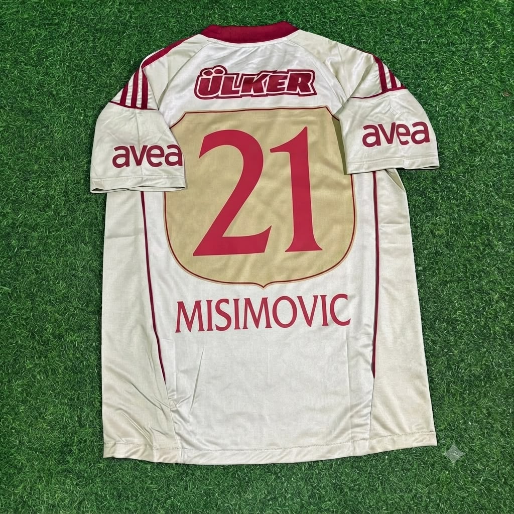 Zvjezdan Misimovic Galatasaray 2010 2011 Retro Football Jersey