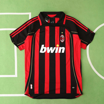 A.C.Milan 06/07 Season Retro Football Jersey Kit