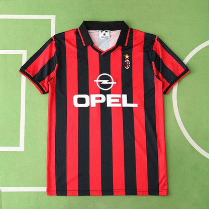 A.C. Milan 95/96 Season Retro Football Jersey Kit