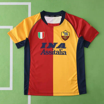 A.S. Roma Retro Kids Football Jersey Kit