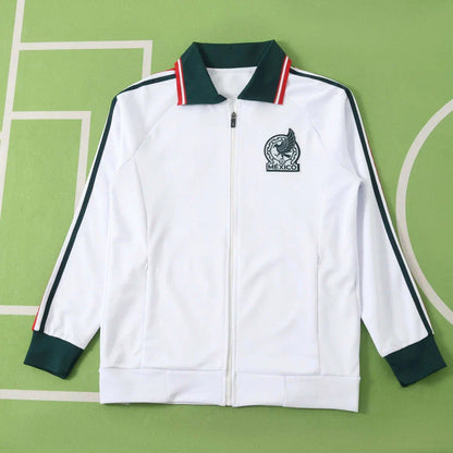 Mexico World Cup 2026 White Windbreaker Jacket