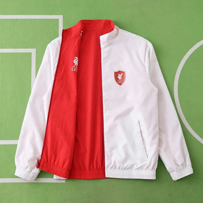 Liverpool 2025/26 Season Red Football Windbreaker Windjacke