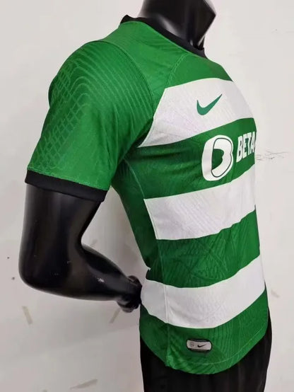 Sporting Lisbon Home Green Football Jersey Kit