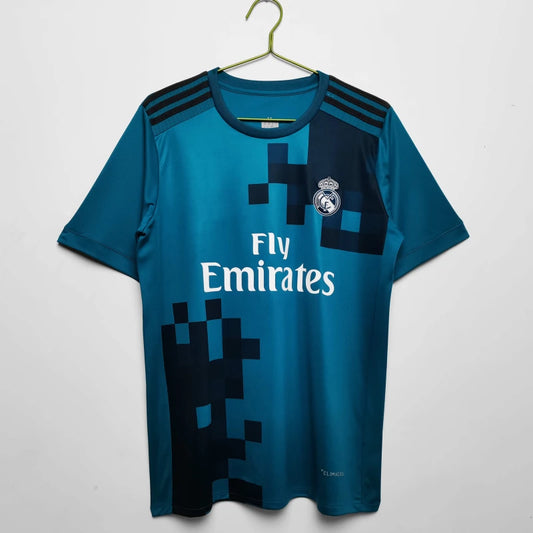 Real Madrid 2017/18 Third Retro Football Jersey