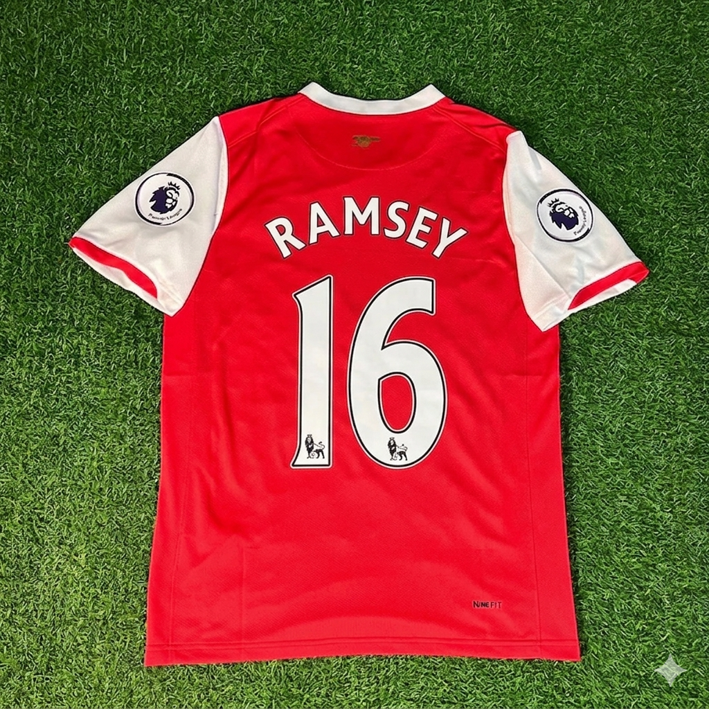 Aaron Ramsey #16 Arsenal 2006/2008 Season Retro Football Jersey