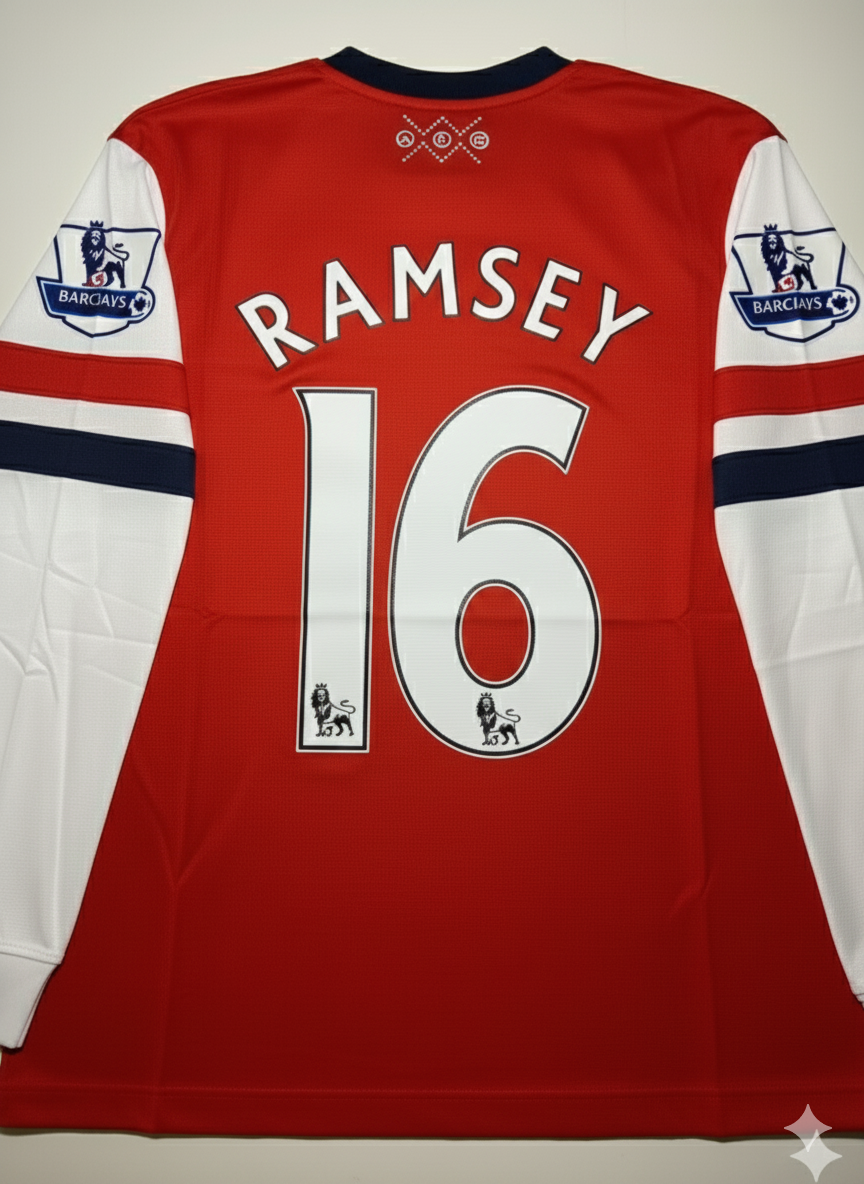 Aaron Ramsey Arsenal 2011-2012 Retro Football Jersey