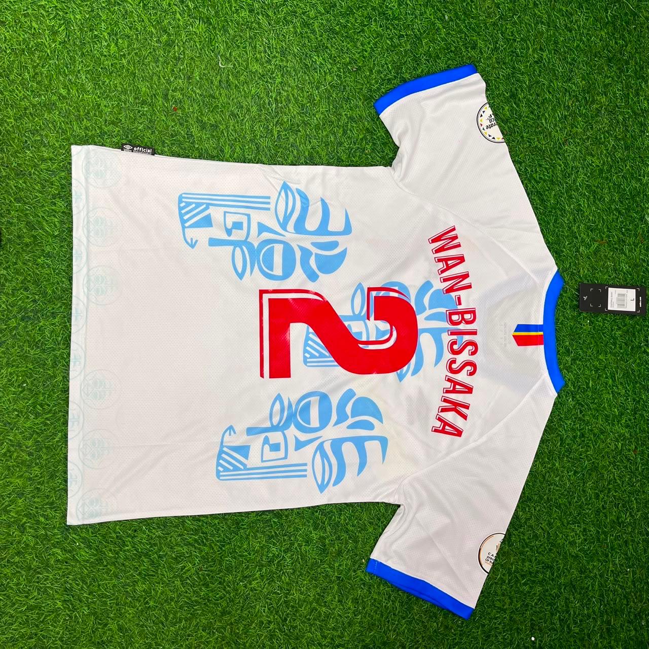 Aaron Wan-Bissaka Democratic Republic of the Congo World Cup 2026 Away Football Jersey Shirt