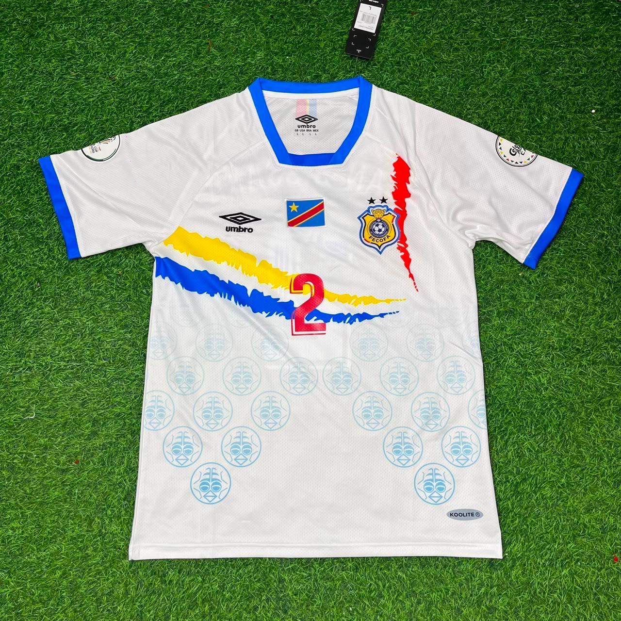 Aaron Wan-Bissaka Democratic Republic of the Congo World Cup 2026 Away Football Jersey Shirt
