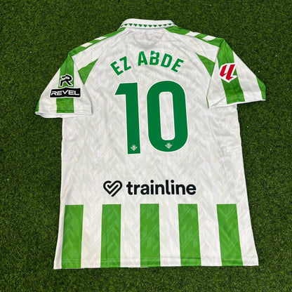 Real Betis 2027 Abde Ezzalzouli #10 Home Green White Football Jersey