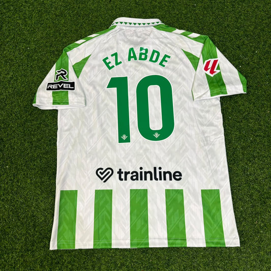 Real Betis 2027 Abde Ezzalzouli #10 Home Green White Football Jersey
