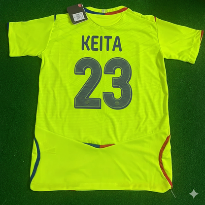 Abdul Kader Keita 23 Olympique Lyon 2008 2009 Third Football Jersey Kit