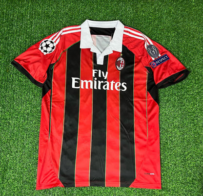 AC Milan 2012/13 Home Retro Football Jersey Kit