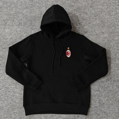 Ac Milan - Hoodie Winter Fleece- Football Kapuzenpullover Paradise Edition