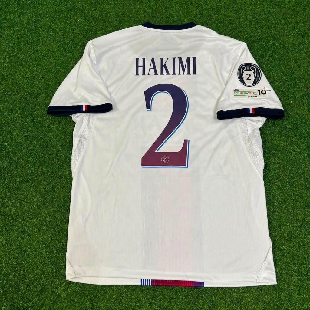 Achraf Hakimi White Football Jersey