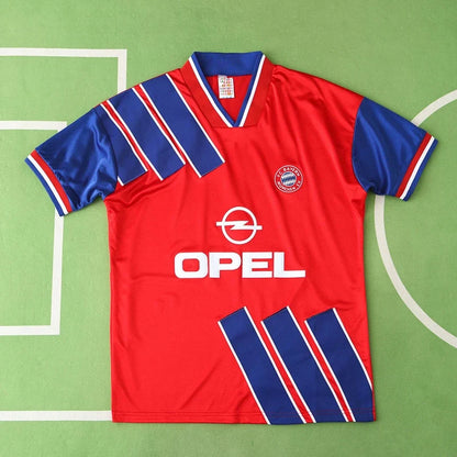Bayern München 93/95 Season Red Home Retro Football Jersey