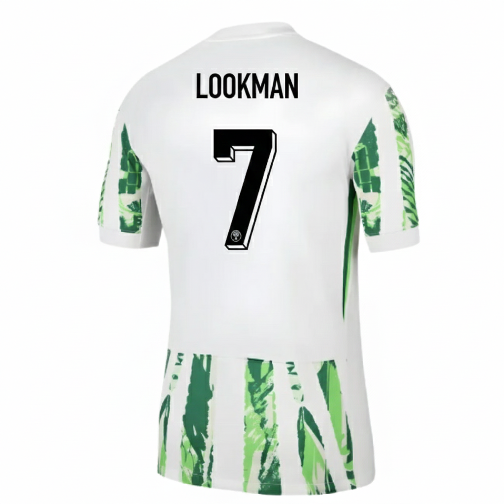 Ademola Lookman 7- Nigeria 2026 Season Retro Football Jersey