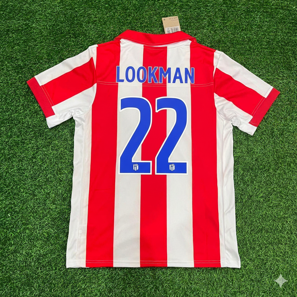 Ademola Lookman Atletico de Madrid Retro Soccer Football Jersey Kit Shirt