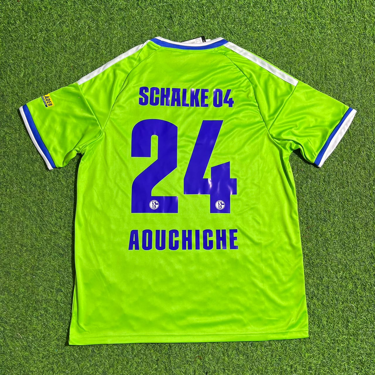 Schalke 04 2027 Adil Aouchiche #24 Home Football Jersey