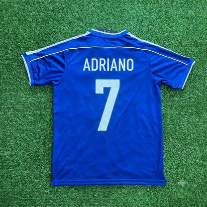 Adriano Brazil Retro Football Jersey