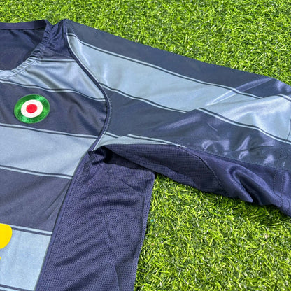 Adriano #10 Inter Milan 2004/05 Retro Football Jersey Kit