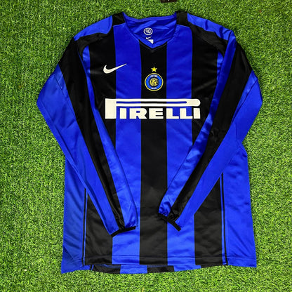 Adriano - Inter Milan 2005/06 Retro Football Jersey Kit