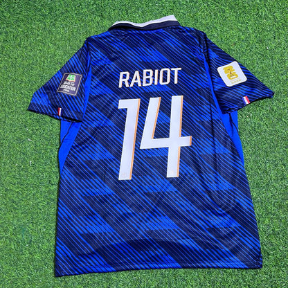 France World Cup 2026 Adrien Rabiot #14 Home Blue Football Jersey
