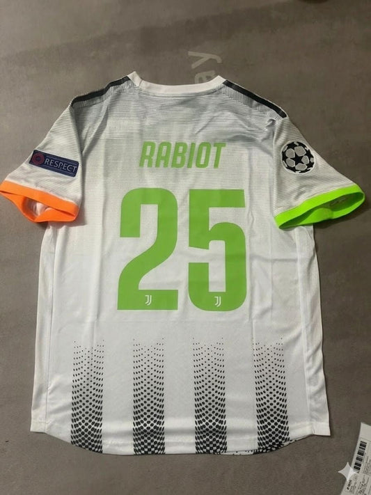 Adrien Rabiot 25 Juventus 2019/20 Home Football Jersey Retro Kit