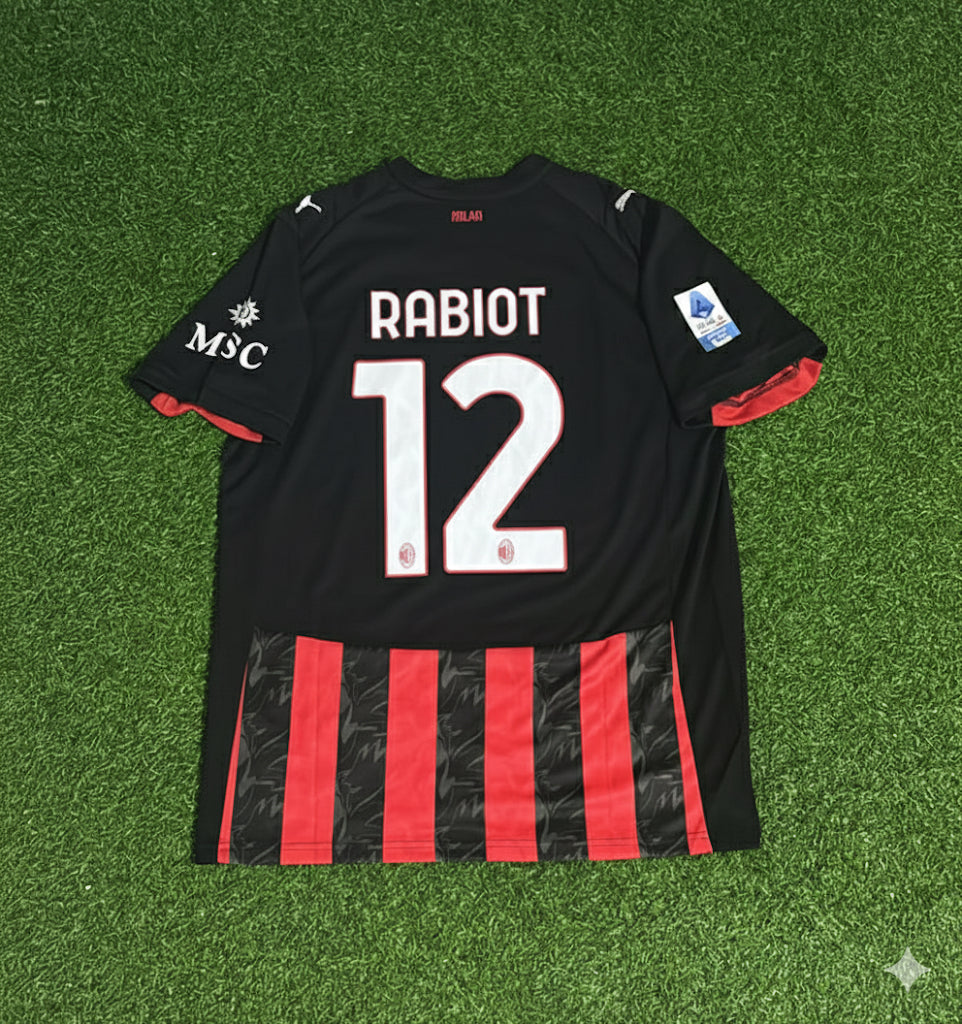Adrien Rabiot Ac Milan Football Jersey