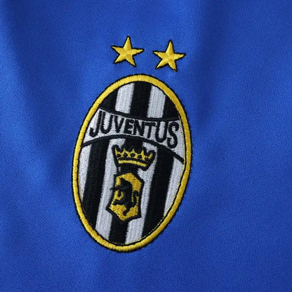 Juventus FC 99/00 Season Away Blue Retro Football Jersey Kit