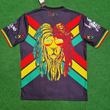 Bob Marley Jamaica Lion Football Jersey Kit