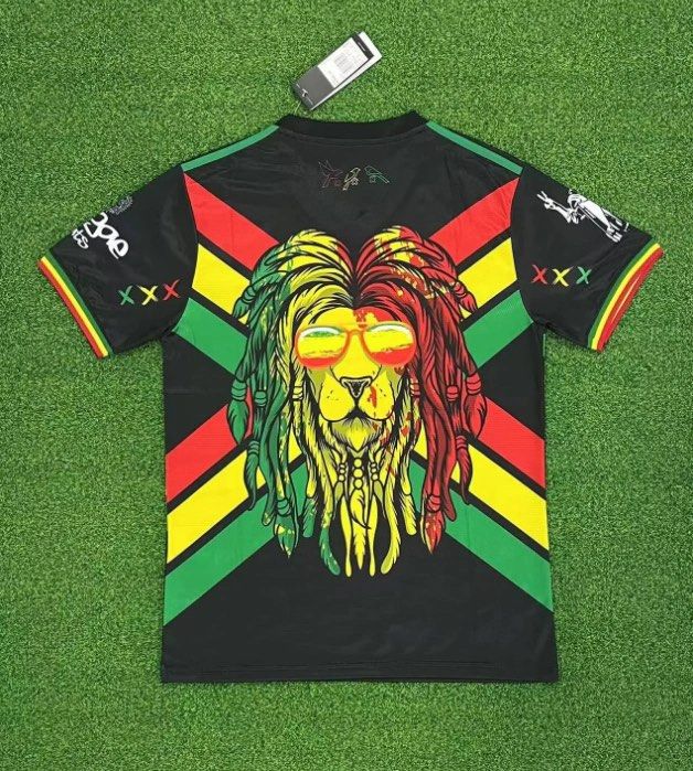 Bob Marley Jamaica Lion Football Jersey Kit