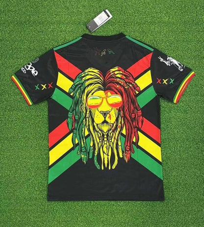 Bob Marley Jamaica Lion Football Jersey Kit