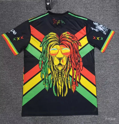 Bob Marley Jamaica Lion Football Jersey Kit